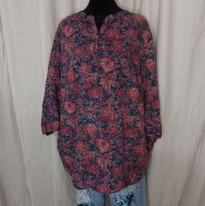 Chaps 🇺🇲womens long-sleeved top 2X